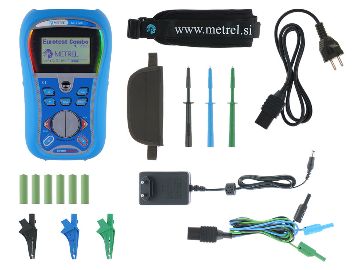 Metrel MI3125 Eurotest Lite Combo Multifunction Installation Tester